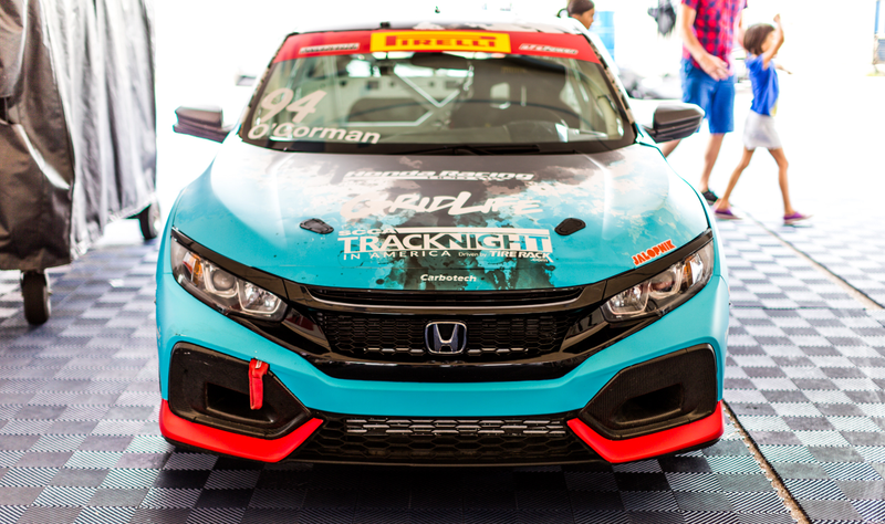 Illustration for article titled The Jalopnik Bump Works Even When You Add The Sticker Right Before The Race